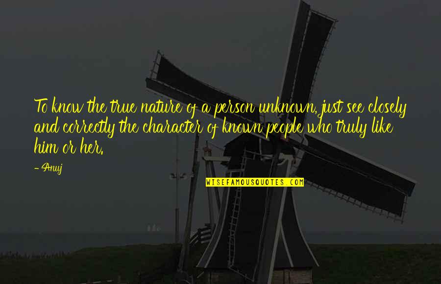 Lexicology Proverbs And Quotes By Anuj: To know the true nature of a person Lexicology Proverbs And Quotes By Anuj: To know the true nature of a person