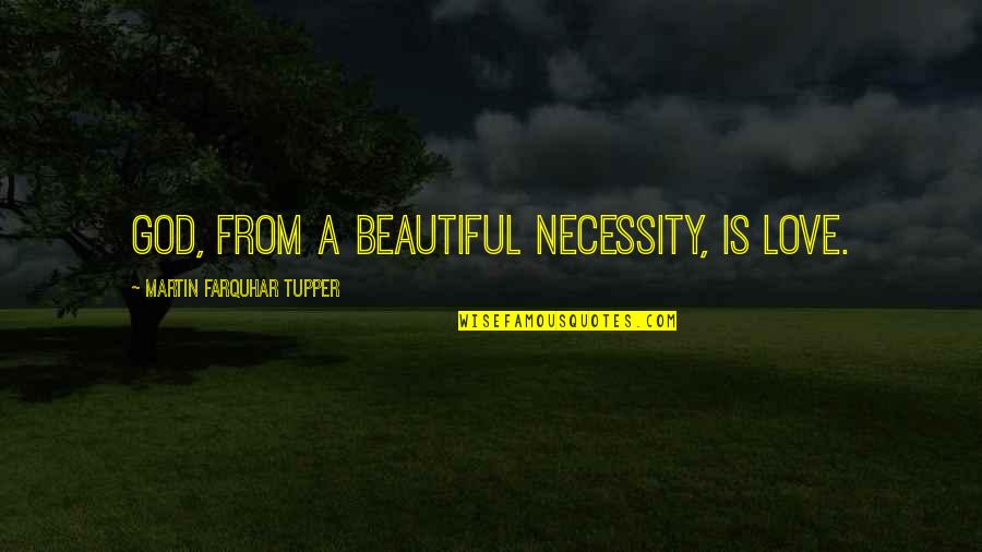 Liam Neeson Batman Quotes By Martin Farquhar Tupper: God, from a beautiful necessity, is Love. Liam Neeson Batman Quotes By Martin Farquhar Tupper: God, from a beautiful necessity, is Love.