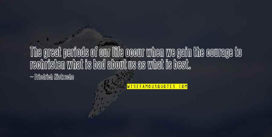 Liars And Cowards Quotes By Friedrich Nietzsche: The great periods of our life occur when Liars And Cowards Quotes By Friedrich Nietzsche: The great periods of our life occur when