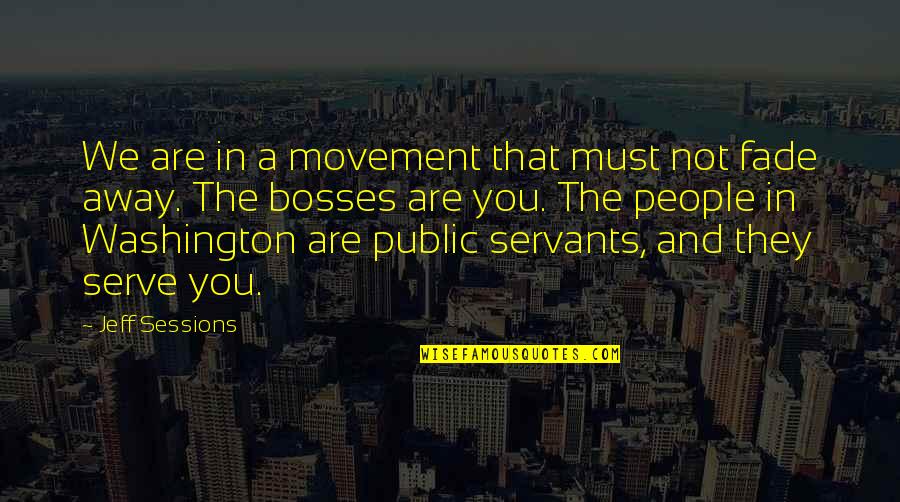 Libby Clegg Quotes By Jeff Sessions: We are in a movement that must not Libby Clegg Quotes By Jeff Sessions: We are in a movement that must not