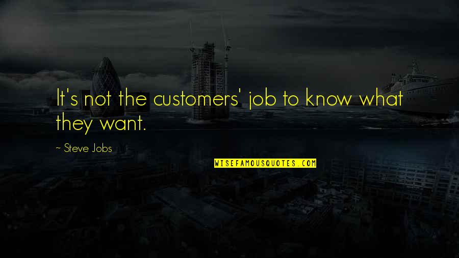 Liebster Award Quotes By Steve Jobs: It's not the customers' job to know what Liebster Award Quotes By Steve Jobs: It's not the customers' job to know what