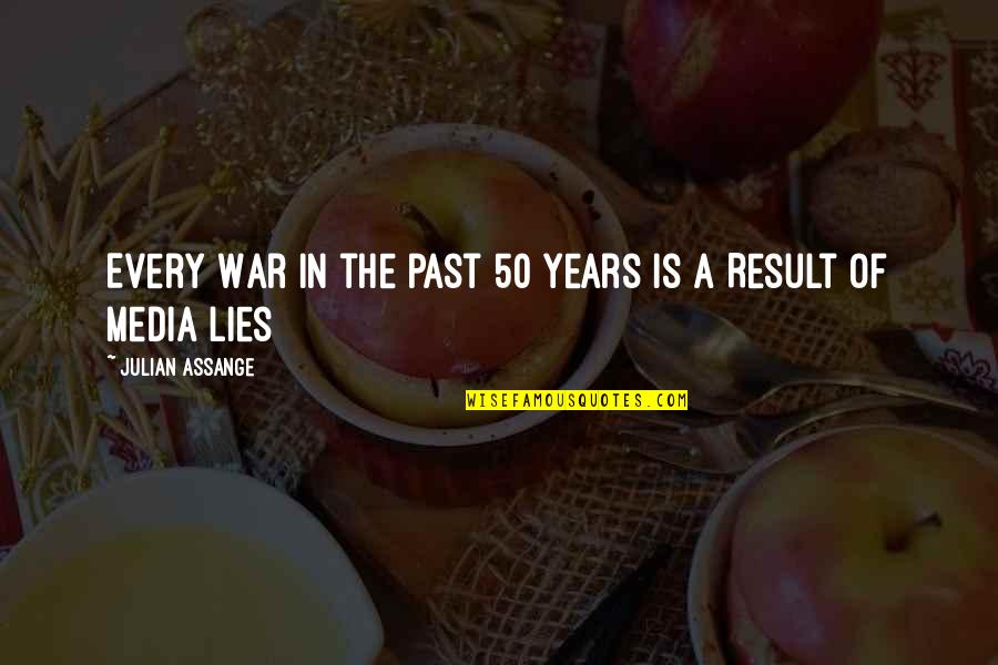 Lies In The Media Quotes By Julian Assange: Every War in the past 50 Years is