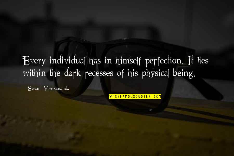 Lies Within Quotes By Swami Vivekananda: Every individual has in himself perfection. It lies Lies Within Quotes By Swami Vivekananda: Every individual has in himself perfection. It lies