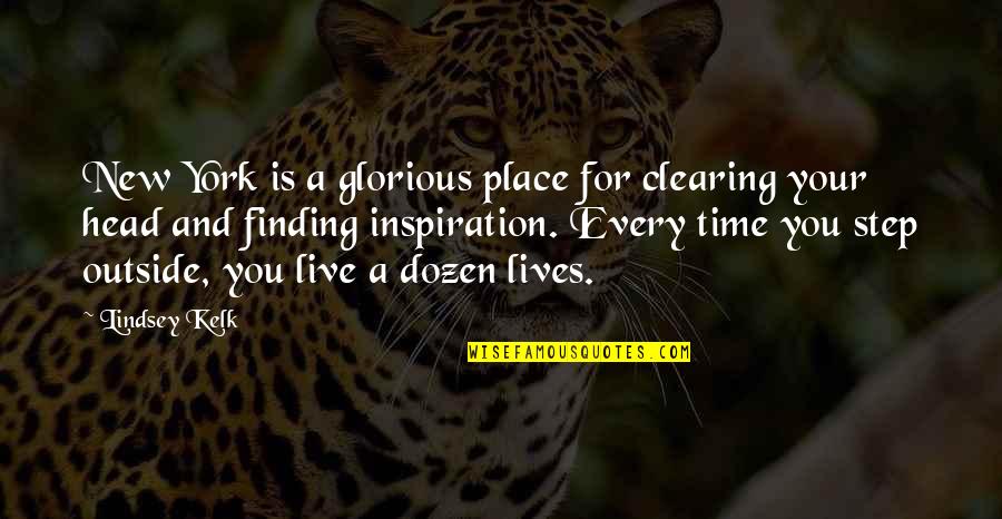 Life Adventure Love Quotes By Lindsey Kelk: New York is a glorious place for clearing