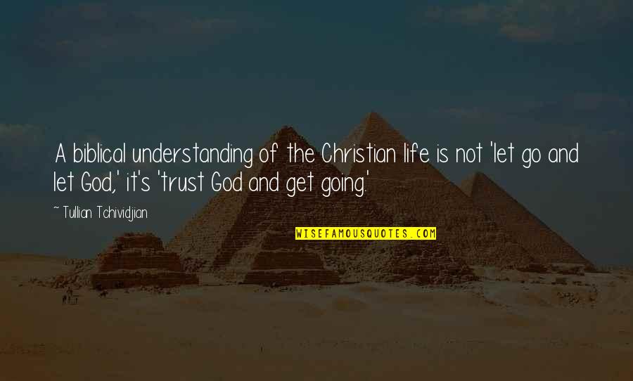 Life Biblical Quotes By Tullian Tchividjian: A biblical understanding of the Christian life is