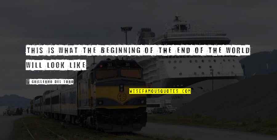 Life Captivating Quotes By Guillermo Del Toro: This is what the beginning of the end Life Captivating Quotes By Guillermo Del Toro: This is what the beginning of the end
