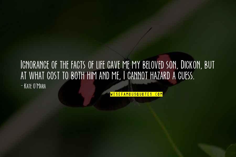 Life Facts Quotes By Kate O'Mara: Ignorance of the facts of life gave me Life Facts Quotes By Kate O'Mara: Ignorance of the facts of life gave me