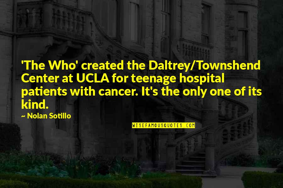 Life For Bbm Quotes By Nolan Sotillo: 'The Who' created the Daltrey/Townshend Center at UCLA Life For Bbm Quotes By Nolan Sotillo: 'The Who' created the Daltrey/Townshend Center at UCLA
