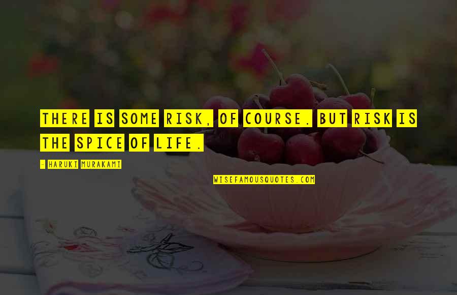 Life Haruki Murakami Quotes By Haruki Murakami: There is some risk, of course. But risk