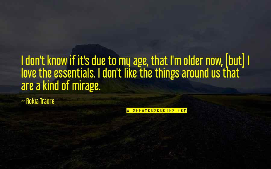 Life Has To Carry On Quotes By Rokia Traore: I don't know if it's due to my Life Has To Carry On Quotes By Rokia Traore: I don't know if it's due to my