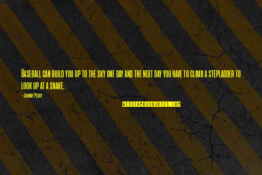 Life Lessons In Italian Quotes By Johnny Pesky: Baseball can build you up to the sky Life Lessons In Italian Quotes By Johnny Pesky: Baseball can build you up to the sky