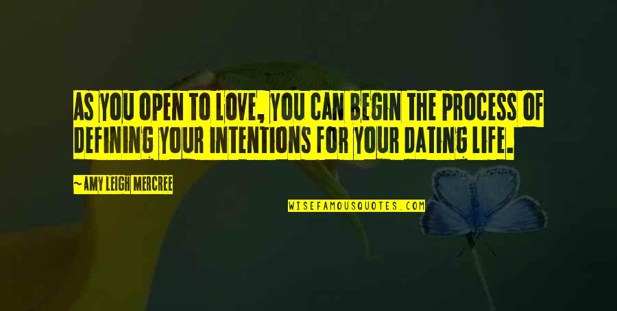 Life Of The Day Quotes By Amy Leigh Mercree: As you open to love, you can begin Life Of The Day Quotes By Amy Leigh Mercree: As you open to love, you can begin