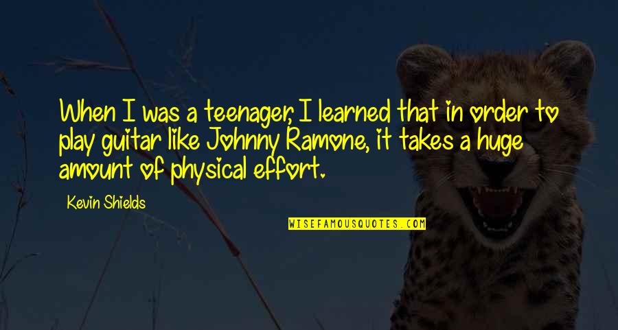 Light Of Christ Lds Quotes By Kevin Shields: When I was a teenager, I learned that Light Of Christ Lds Quotes By Kevin Shields: When I was a teenager, I learned that