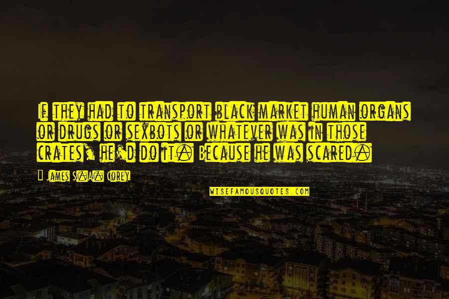 Light Stones In Valhalla Quotes By James S.A. Corey: If they had to transport black market human Light Stones In Valhalla Quotes By James S.A. Corey: If they had to transport black market human