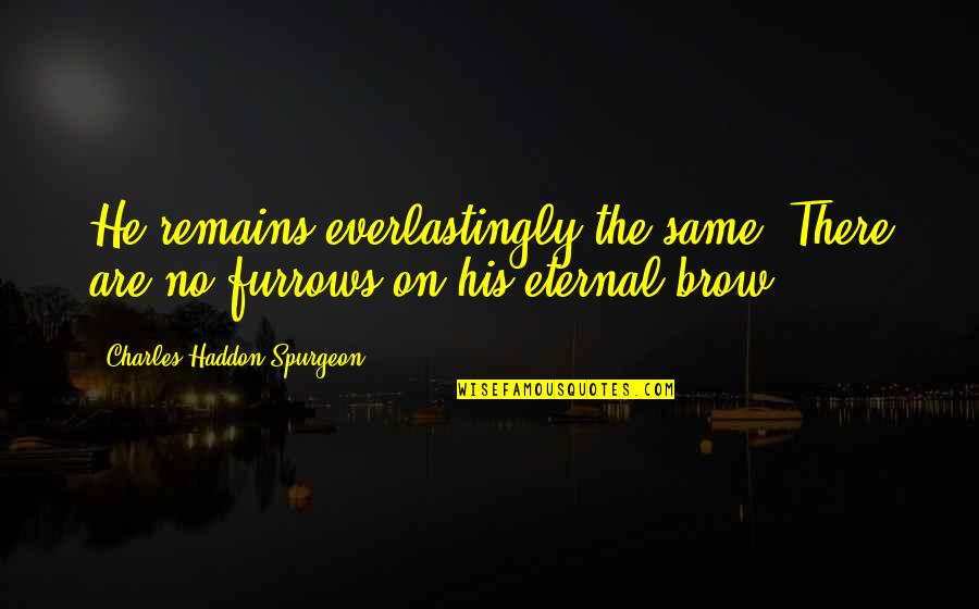 Likened Synonyms Quotes By Charles Haddon Spurgeon: He remains everlastingly the same. There are no Likened Synonyms Quotes By Charles Haddon Spurgeon: He remains everlastingly the same. There are no