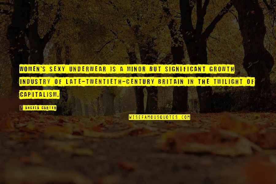 Lilholt Denmark Quotes By Angela Carter: Women's sexy underwear is a minor but significant Lilholt Denmark Quotes By Angela Carter: Women's sexy underwear is a minor but significant