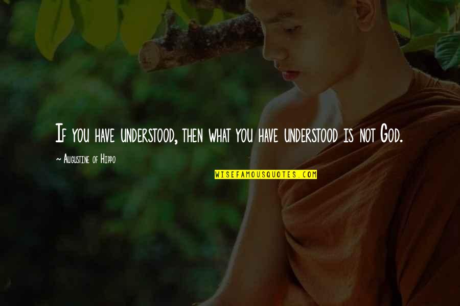 Limpar Pc Quotes By Augustine Of Hippo: If you have understood, then what you have Limpar Pc Quotes By Augustine Of Hippo: If you have understood, then what you have