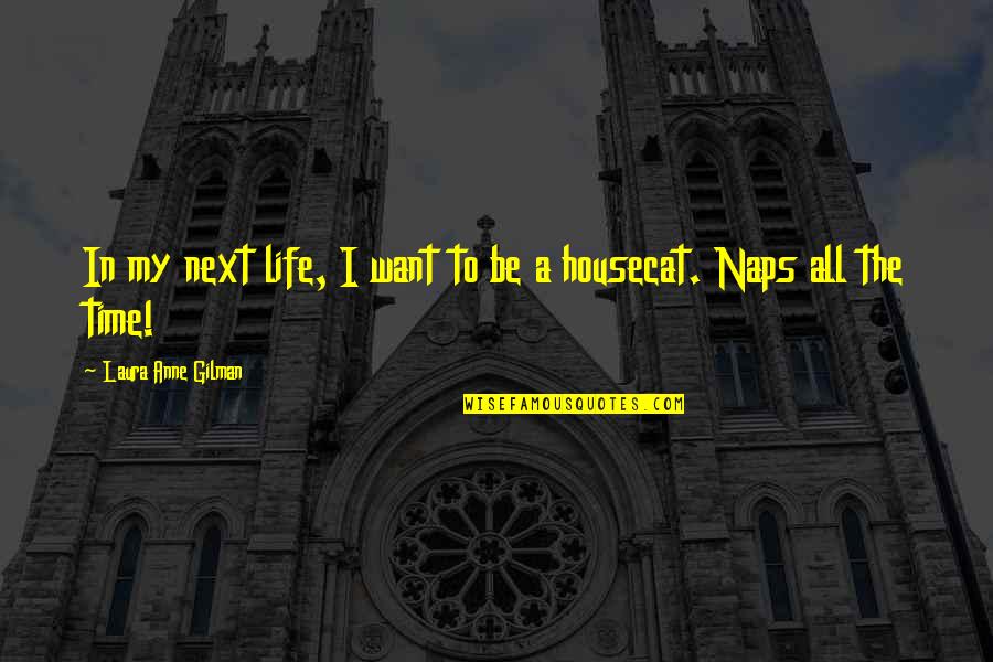 Lincoln Abolition Quotes By Laura Anne Gilman: In my next life, I want to be