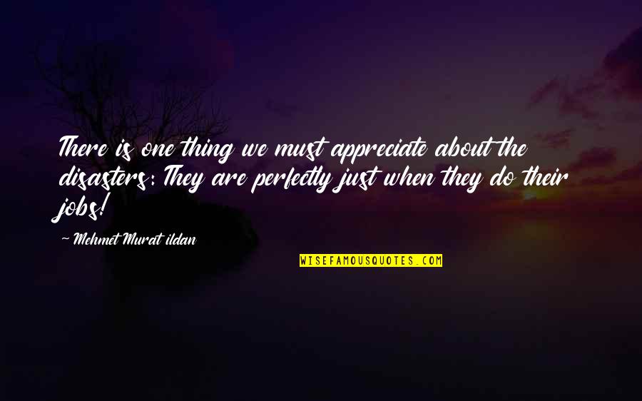 Linda Raschke Quotes By Mehmet Murat Ildan: There is one thing we must appreciate about