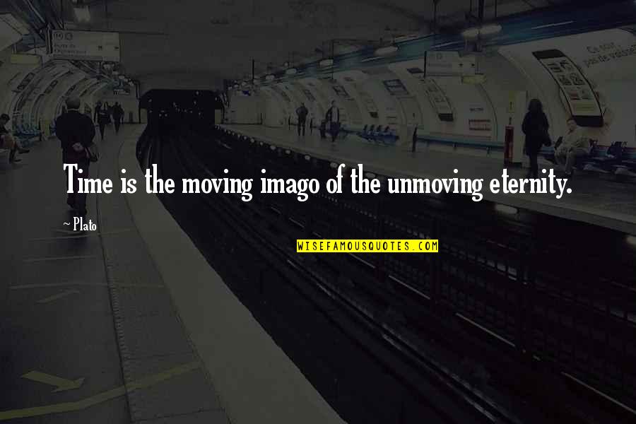 Lindenmayer Photography Quotes By Plato: Time is the moving imago of the unmoving