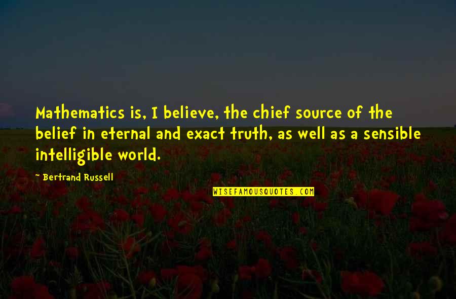 Lindustrie Quotes By Bertrand Russell: Mathematics is, I believe, the chief source of Lindustrie Quotes By Bertrand Russell: Mathematics is, I believe, the chief source of