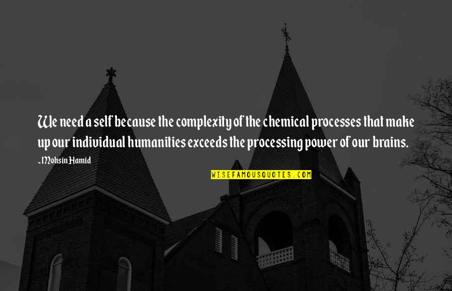 Lineless Bifocal Readers Quotes By Mohsin Hamid: We need a self because the complexity of Lineless Bifocal Readers Quotes By Mohsin Hamid: We need a self because the complexity of
