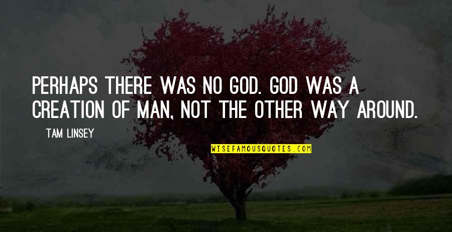Linsey Quotes By Tam Linsey: Perhaps there was no God. God was a