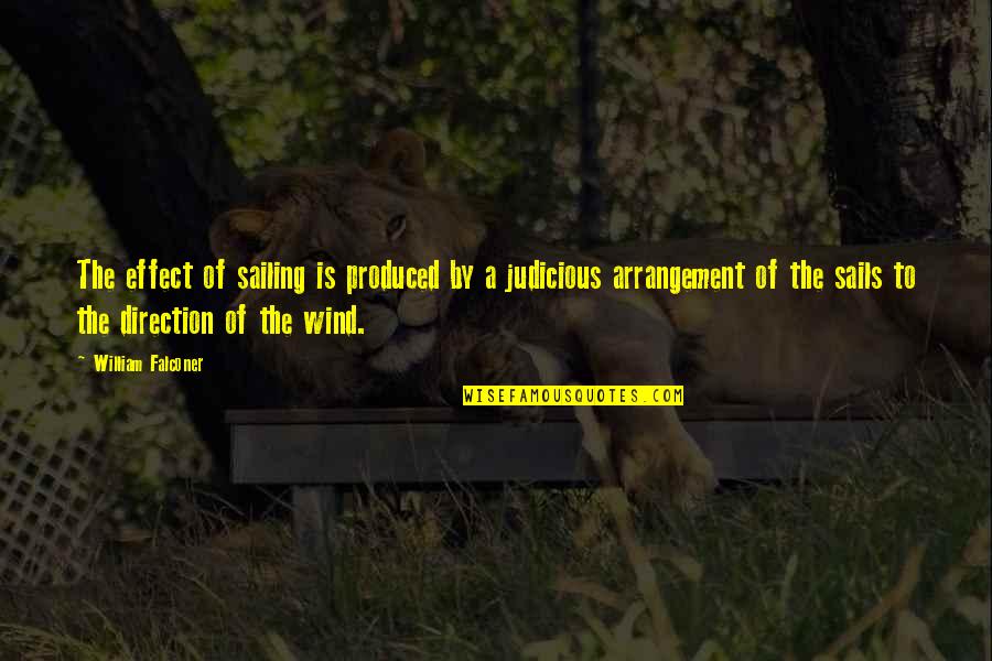 Lipner Seth Quotes By William Falconer: The effect of sailing is produced by a Lipner Seth Quotes By William Falconer: The effect of sailing is produced by a