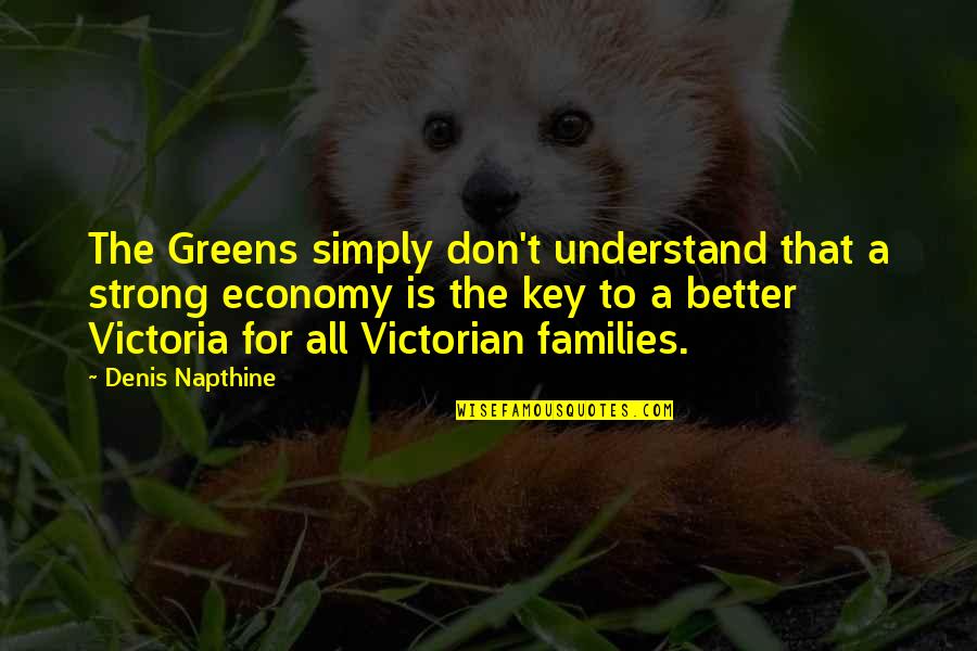 Liquidated Damages Quotes By Denis Napthine: The Greens simply don't understand that a strong Liquidated Damages Quotes By Denis Napthine: The Greens simply don't understand that a strong