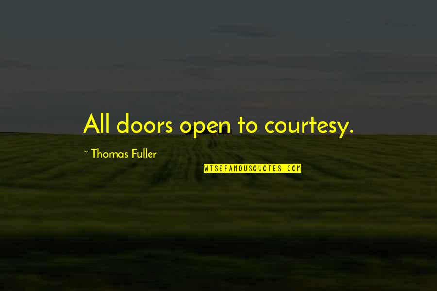 Lissitzky Art Quotes By Thomas Fuller: All doors open to courtesy. Lissitzky Art Quotes By Thomas Fuller: All doors open to courtesy.
