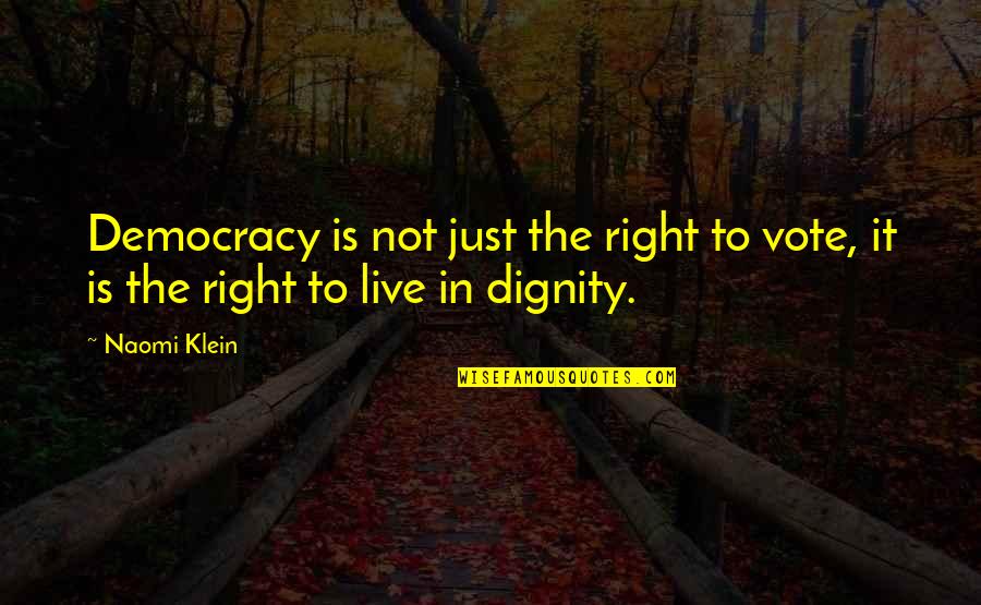 Litcharts Macbeth Quotes By Naomi Klein: Democracy is not just the right to vote,