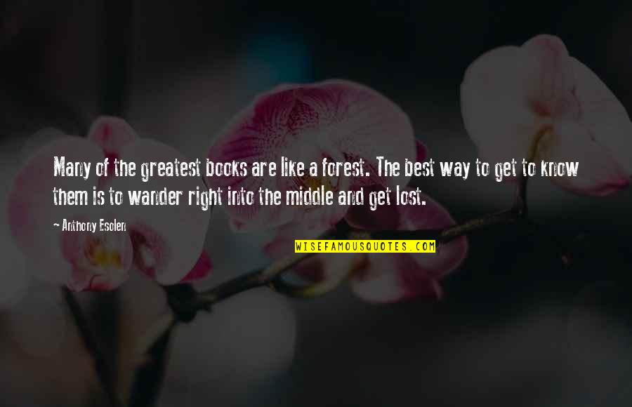 Literature And Books Quotes By Anthony Esolen: Many of the greatest books are like a