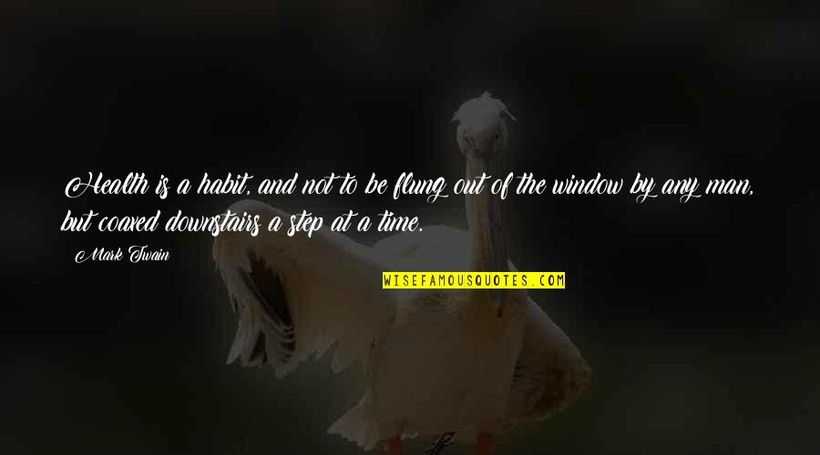 Litterbug Signs Quotes By Mark Twain: Health is a habit, and not to be Litterbug Signs Quotes By Mark Twain: Health is a habit, and not to be