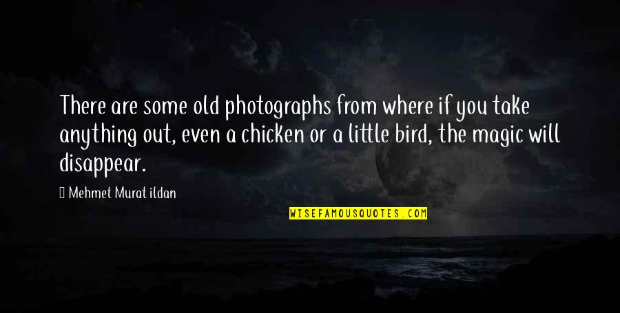 Little Bird Quotes By Mehmet Murat Ildan: There are some old photographs from where if