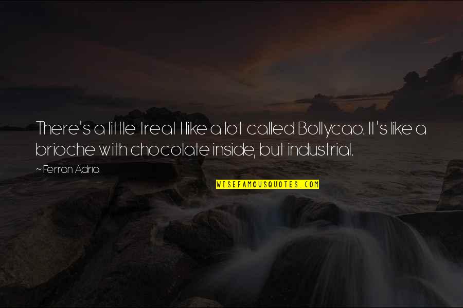 Little Treats Quotes By Ferran Adria: There's a little treat I like a lot