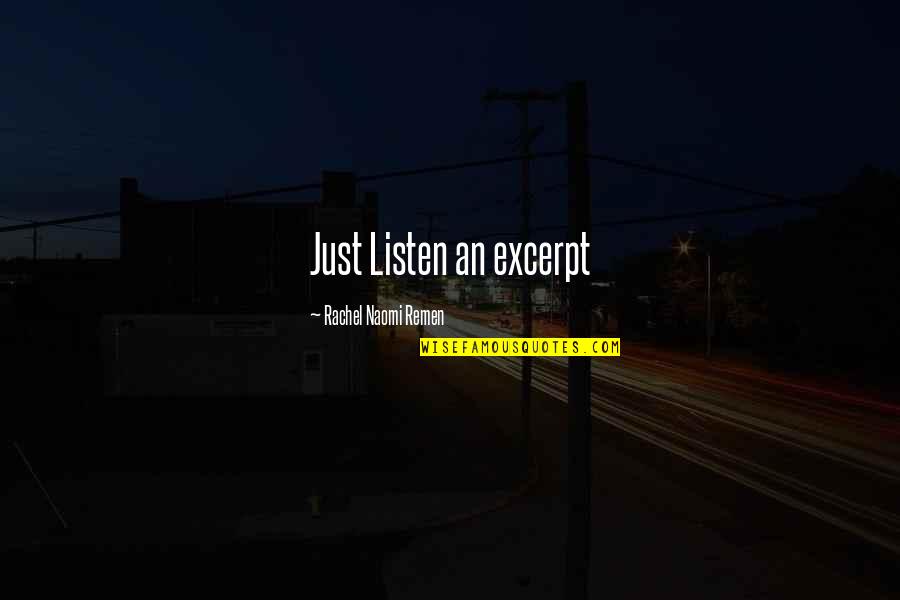 Littlepage Funeral Home Quotes By Rachel Naomi Remen: Just Listen an excerpt Littlepage Funeral Home Quotes By Rachel Naomi Remen: Just Listen an excerpt