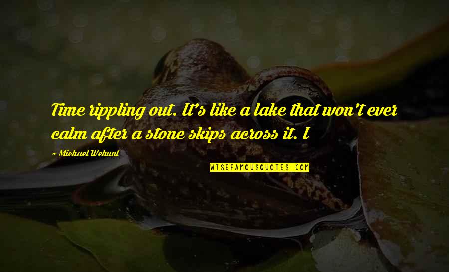 Live Stock Market Future Quotes By Michael Wehunt: Time rippling out. It's like a lake that