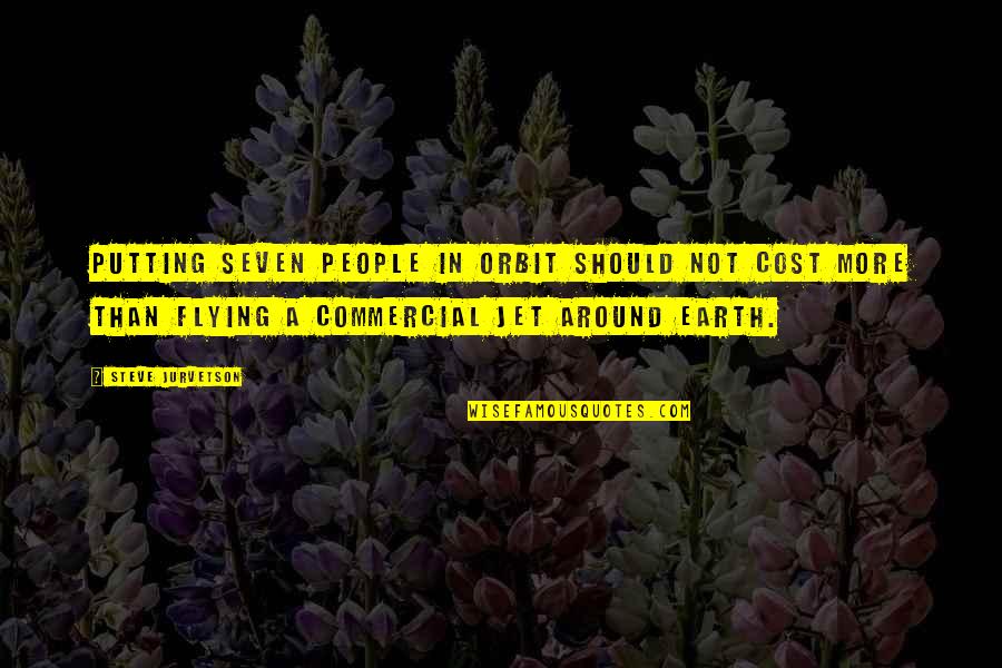 Living To Make Yourself Happy Quotes By Steve Jurvetson: Putting seven people in orbit should not cost Living To Make Yourself Happy Quotes By Steve Jurvetson: Putting seven people in orbit should not cost
