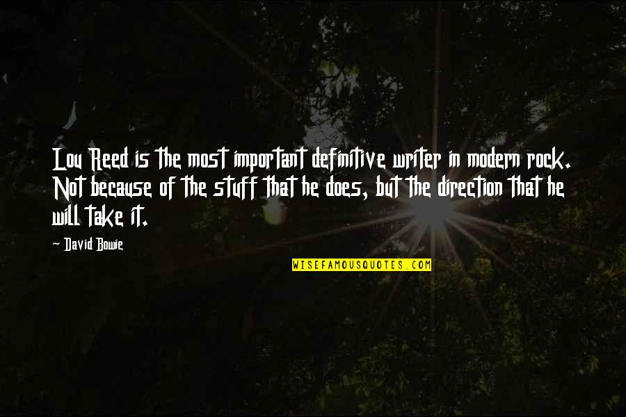 Lizzysummerstv Quotes By David Bowie: Lou Reed is the most important definitive writer Lizzysummerstv Quotes By David Bowie: Lou Reed is the most important definitive writer