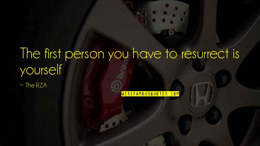Lm Stock Quotes By The RZA: The first person you have to resurrect is
