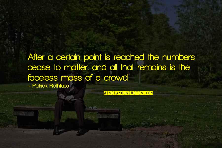 Loading Bar Quotes By Patrick Rothfuss: After a certain point is reached the numbers