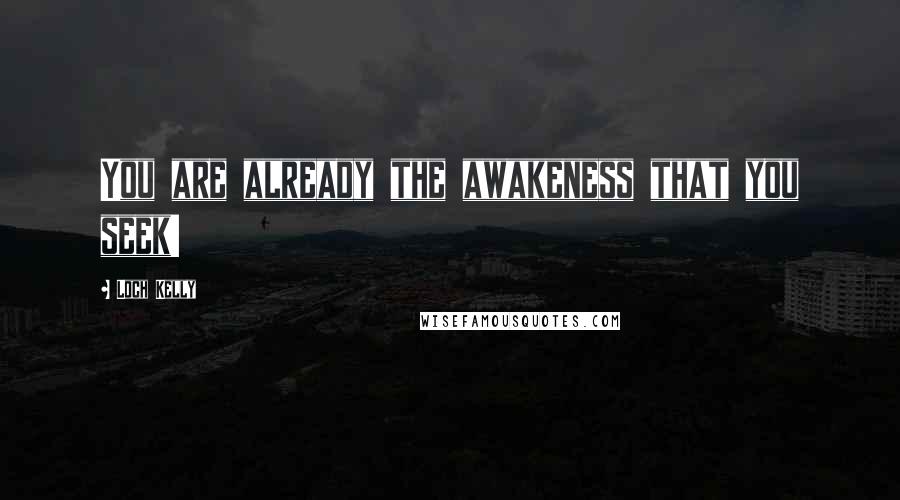 Loch Kelly quotes: You are already the awakeness that you seek!