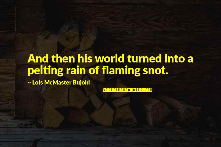 Logans Run Robot Quotes By Lois McMaster Bujold: And then his world turned into a pelting Logans Run Robot Quotes By Lois McMaster Bujold: And then his world turned into a pelting