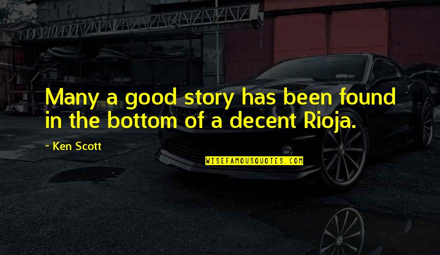Lograsso Iluminacion Quotes By Ken Scott: Many a good story has been found in