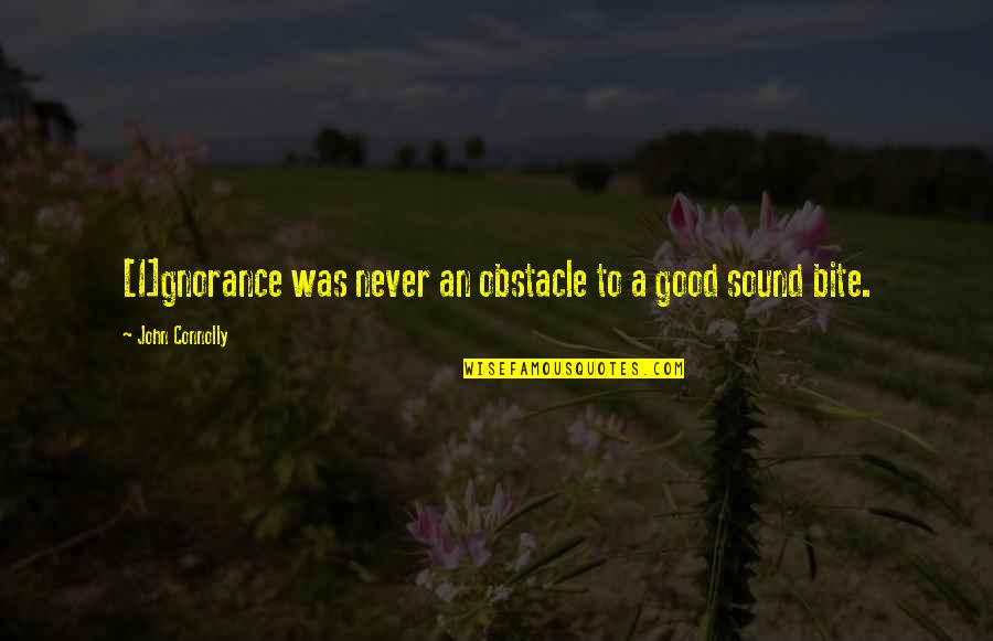 Lombardozzi Interiors Quotes By John Connolly: [I]gnorance was never an obstacle to a good