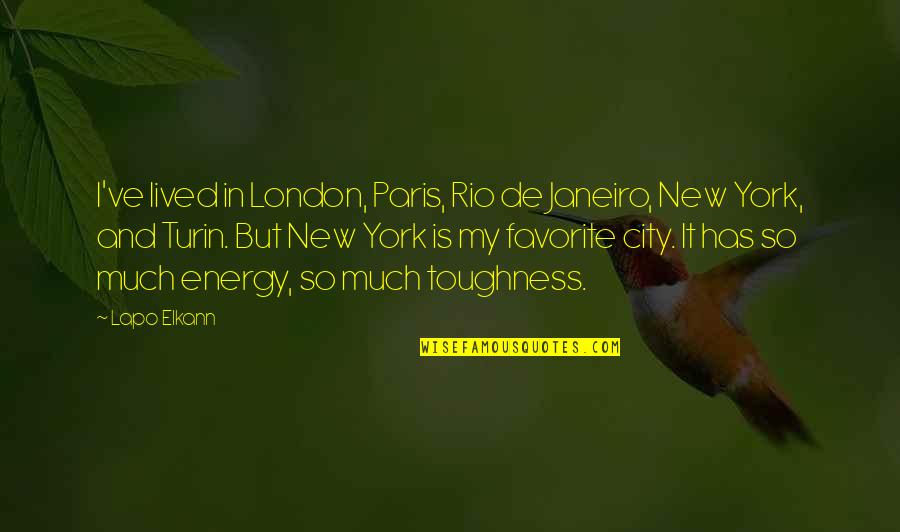 London And Paris Quotes By Lapo Elkann: I've lived in London, Paris, Rio de Janeiro,