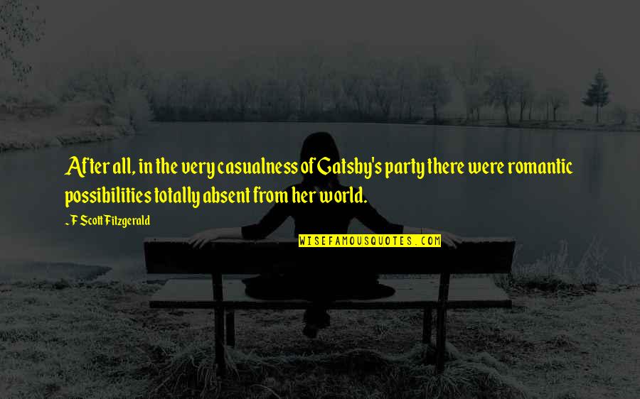 Lonliness Quotes By F Scott Fitzgerald: After all, in the very casualness of Gatsby's Lonliness Quotes By F Scott Fitzgerald: After all, in the very casualness of Gatsby's