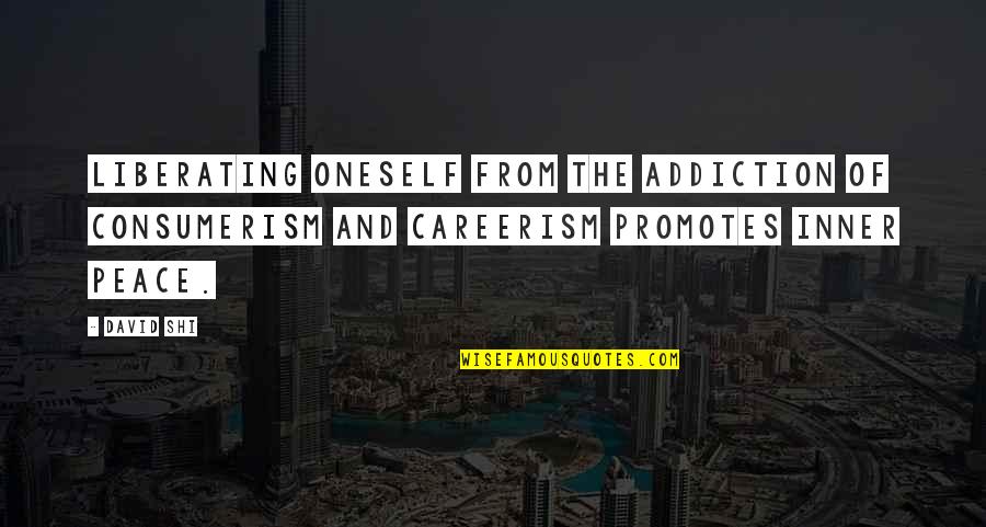 Look For The Rainbow Quote Quotes By David Shi: Liberating oneself from the addiction of consumerism and Look For The Rainbow Quote Quotes By David Shi: Liberating oneself from the addiction of consumerism and