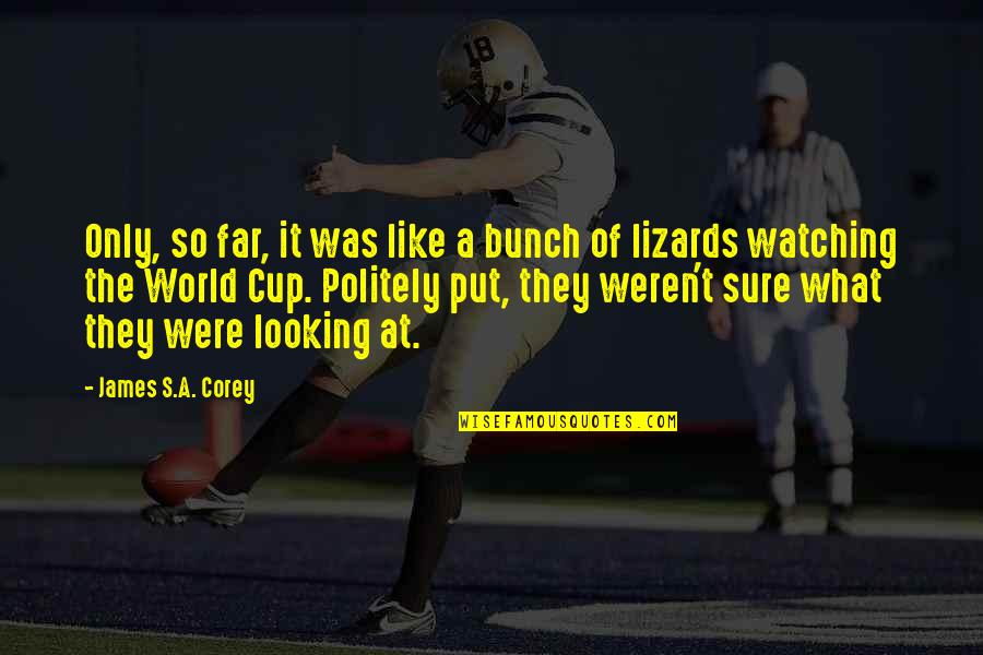 Looking At The World Quotes By James S.A. Corey: Only, so far, it was like a bunch Looking At The World Quotes By James S.A. Corey: Only, so far, it was like a bunch