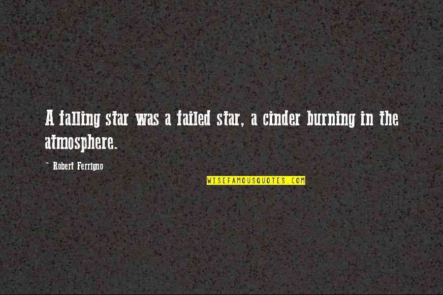 Looking From Afar Quotes By Robert Ferrigno: A falling star was a failed star, a